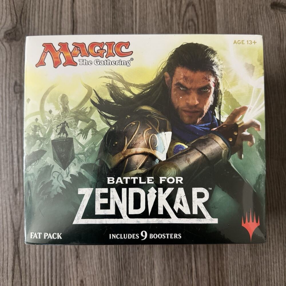 Magic the Gathering Battle For Zendikar Fat Pack Factory Sealed